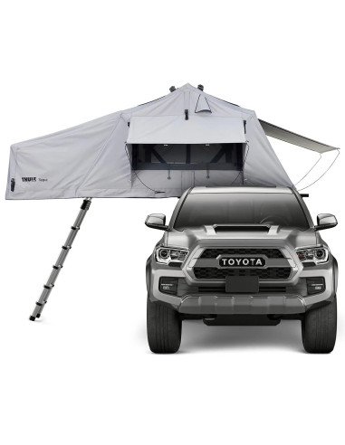 TA901500,Cort auto cu prindere pe plafon, Thule, Autana, 4 persoane, cu anexa inclusa, Haze Gray