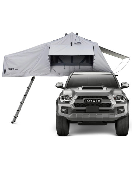 TA901500,Cort auto cu prindere pe plafon, Thule, Autana, 4 persoane, cu anexa inclusa, Haze Gray
