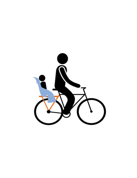 TA12080212,Scaun pentru copii, cu montare pe bicicleta in spate - Thule Yepp Nexxt Maxi Rack mounted, Momentum