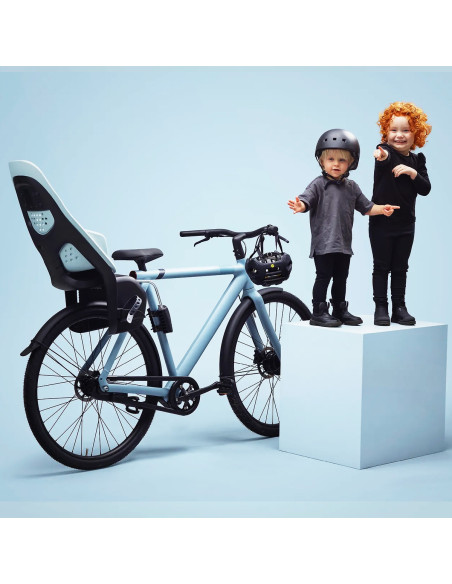 TA12021306,Scaun pentru copii, cu montare pe bicicleta in spate - Thule Yepp 2 Maxi Frame mounted, Alaska Blue