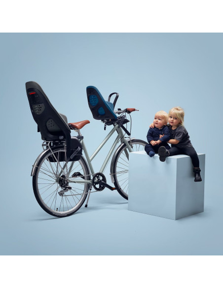TA12021102,Scaun pentru copii, cu montare pe bicicleta in fata - Thule Yepp 2 Mini Front mounted, Majolica Blue