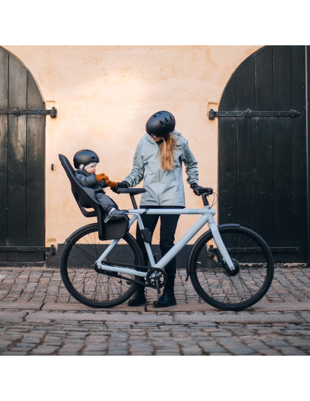 TA12021303,Scaun pentru copii, cu montare pe bicicleta in spate - Thule Yepp 2 Maxi Frame mounted, Aegean Blue