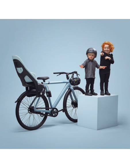 TA12021303,Scaun pentru copii, cu montare pe bicicleta in spate - Thule Yepp 2 Maxi Frame mounted, Aegean Blue