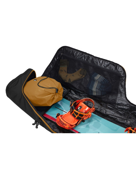 TA3204366,Geanta snowboard, Thule, RoundTrip Snowboard Roller, 165 cm, Negru