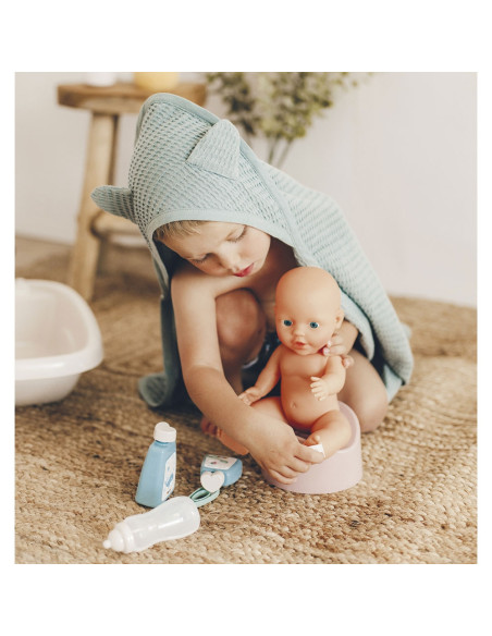 S7600220366,Set Smoby Baby Nurse cadita, olita si accesorii pentru papusi
