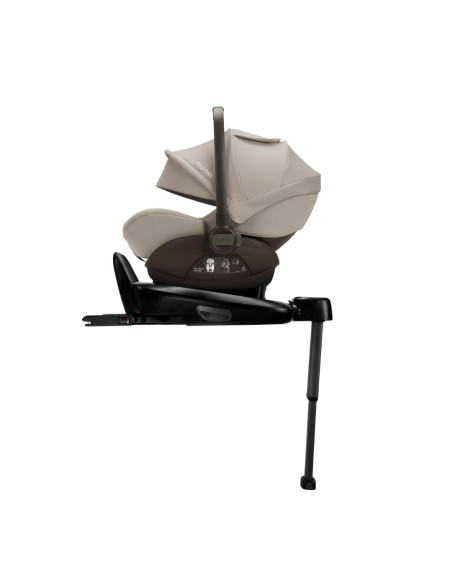 BB-CS11300HAZGLSET,Nuna - Set scoica auto i-size ARRA Next Hazelwood + Baza isofix BASE next i-Size pentru ARRA next, testata AD