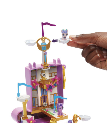 F3876_F5247,My Little Pony Mini World Magic Set De Joaca Compact Creation Zephyr Heights
