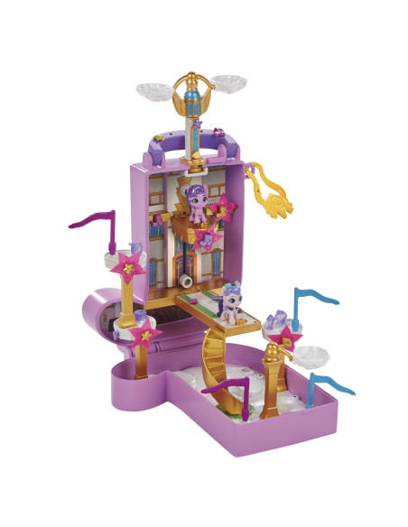 F3876_F5247,My Little Pony Mini World Magic Set De Joaca Compact Creation Zephyr Heights