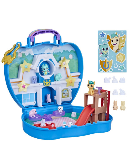 F3876_F6440,My Little Pony Mini World Magic Set De Joaca Compact Creation Critter Corner