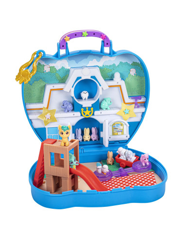 F3876_F6440,My Little Pony Mini World Magic Set De Joaca Compact Creation Critter Corner