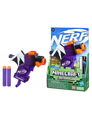 F4417_F4423,Nerf Blaster Minecraft Microshots Ender Dragon