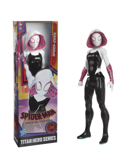 F3731_F5704,Spiderman Verse Titan Hero Figurina Spider-gwen 30cm