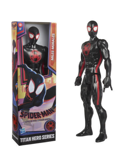 F3731_F5643,Spiderman Verse Titan Hero Figurina Miles Morales 30cm