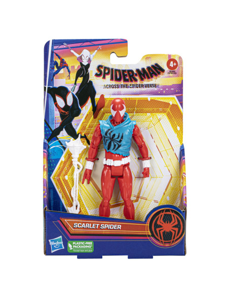F3730_F6163,Spiderman Verse Figurina Scarlet Spider 15cm