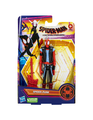 F3730_F5642,Spiderman Verse Figurina Spider-punk 15cm