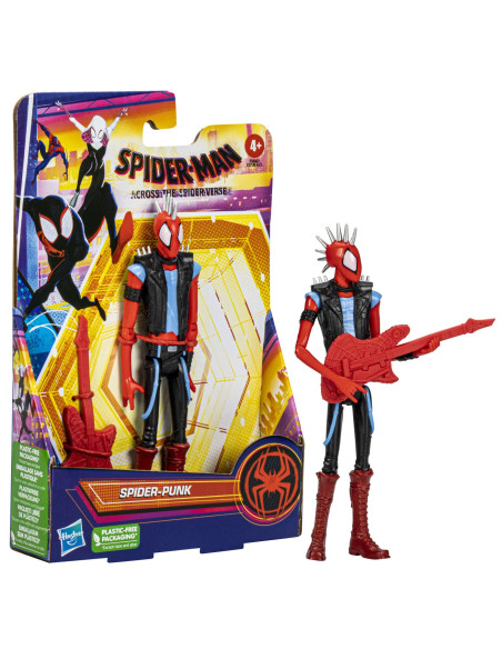 F3730_F5642,Spiderman Verse Figurina Spider-punk 15cm