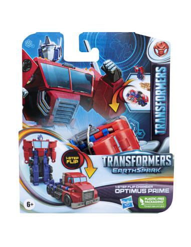 F6229_F6716,Transformers 7 Earthspark Figurina Transformabila Optimus Prime 6cm