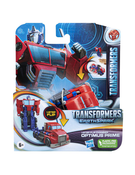 F6229_F6716,Transformers 7 Earthspark Figurina Transformabila Optimus Prime 6cm