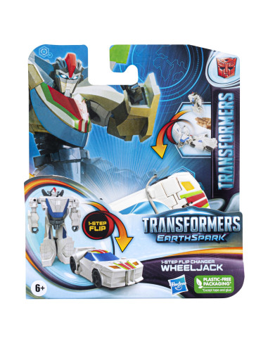 F6229_F6715,Transformers 7 Earthspark Figurina Transformabila Wheeljack 6cm