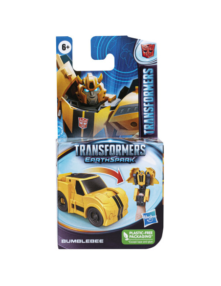 F6228_F6710,Transformers 7 Earthspark Tacticon Figurina Transformabila Bumblebee 6.5cm