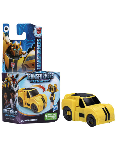 F6228_F6710,Transformers 7 Earthspark Tacticon Figurina Transformabila Bumblebee 6.5cm