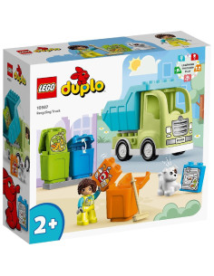 10987,Lego Duplo Camion De Reciclare 10987