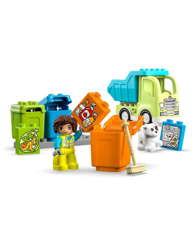 10987,Lego Duplo Camion De Reciclare 10987
