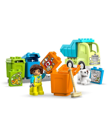 10987,Lego Duplo Camion De Reciclare 10987