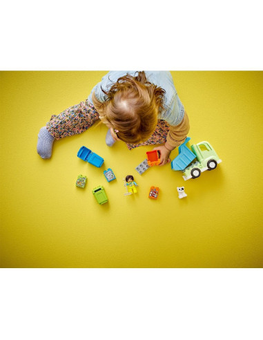 10987,Lego Duplo Camion De Reciclare 10987