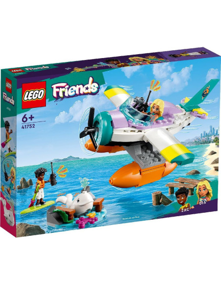 41752,Lego Friends Avion De Salvare Pe Mare 41752