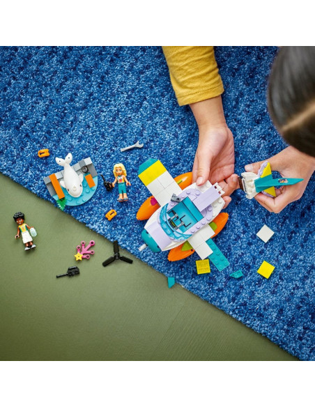 41752,Lego Friends Avion De Salvare Pe Mare 41752