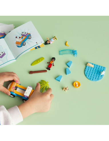 41725,Lego Friends Distractie Pe Plaja In Buggy 41725