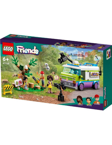 41749,Lego Friends Studioul Mobil De Stiri 41749