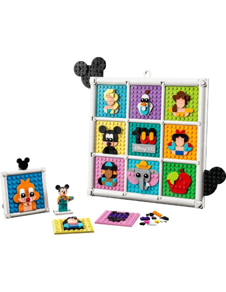 43221,Lego Disney Classic 100 De Ani De Figuri Emblematice De Animatie Disney 43221