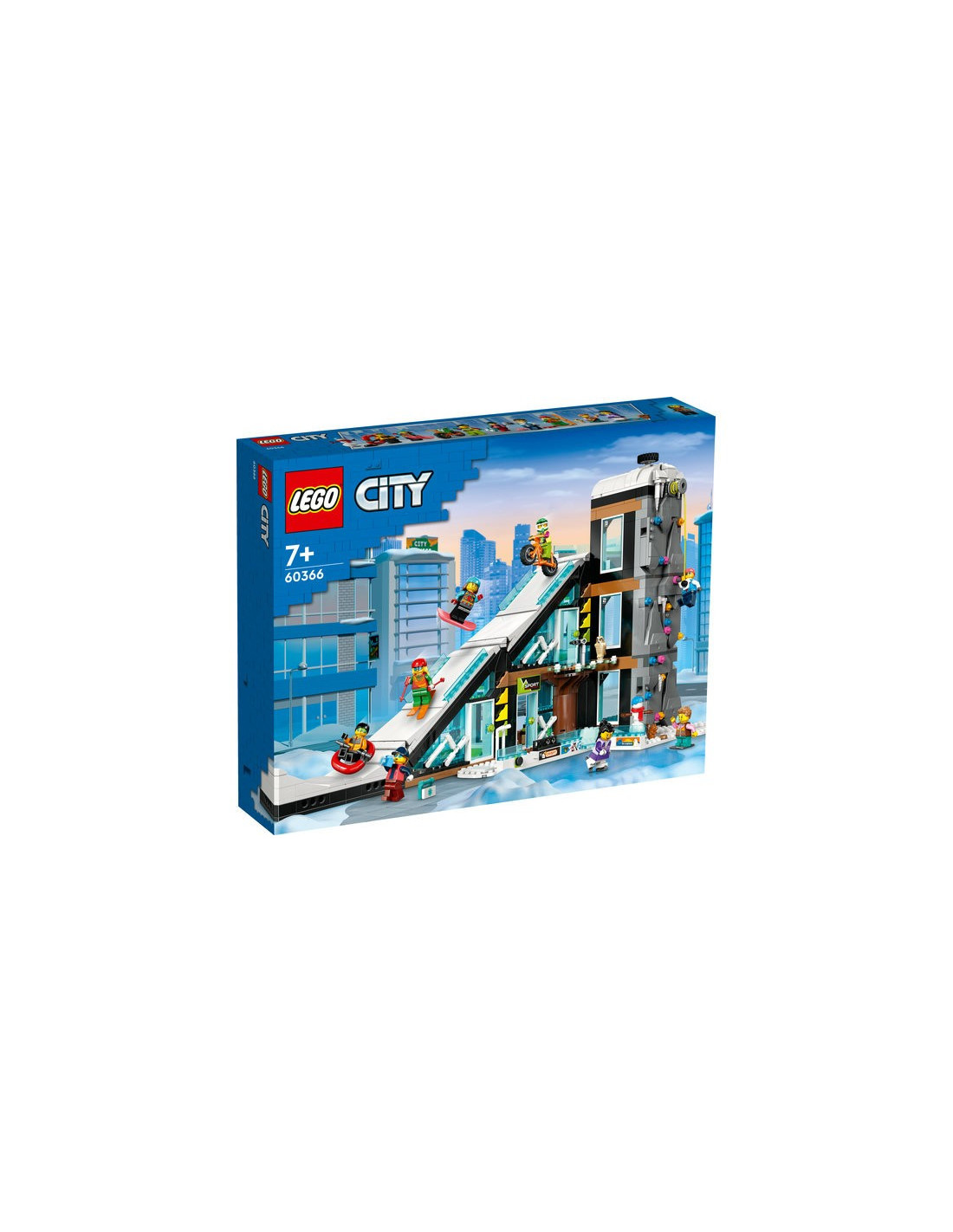 LEGO® City - Centru de schi si escalada 60366, 1045 piese 