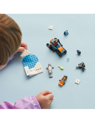 60376,Lego City Snowmobil De Explorare Arctica 60376