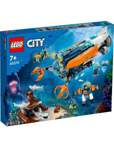 60379,Lego City Submarin De Explorare La Mare Adancime 60379