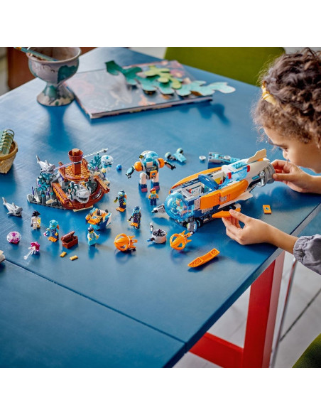 60379,Lego City Submarin De Explorare La Mare Adancime 60379