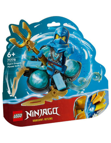 71778,Lego Ninjago Driftul Spinjitzu Al Nyei Cu Puterea Dragonului 71778