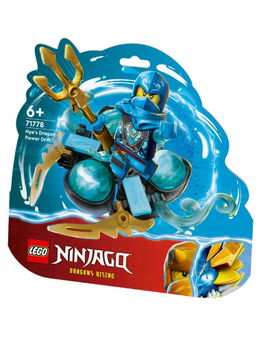 71778,Lego Ninjago Driftul Spinjitzu Al Nyei Cu Puterea Dragonului 71778