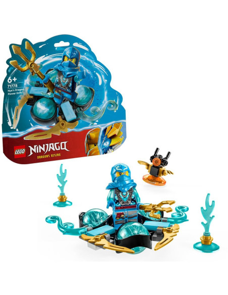 71778,Lego Ninjago Driftul Spinjitzu Al Nyei Cu Puterea Dragonului 71778