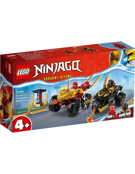 71789,Lego Ninjago Infruntarea Dintre Kai A N Masina Si Ras Pe Motocicleta 71789