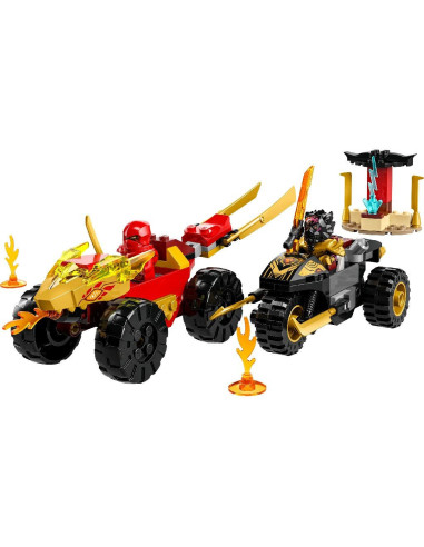 71789,Lego Ninjago Infruntarea Dintre Kai A N Masina Si Ras Pe Motocicleta 71789