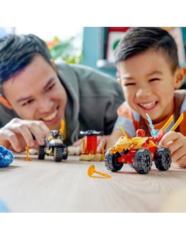 71789,Lego Ninjago Infruntarea Dintre Kai A N Masina Si Ras Pe Motocicleta 71789