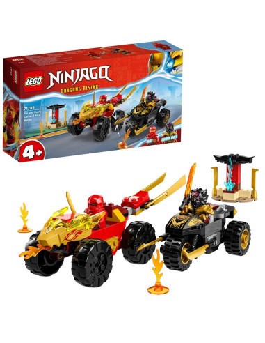 71789,Lego Ninjago Infruntarea Dintre Kai A N Masina Si Ras Pe Motocicleta 71789