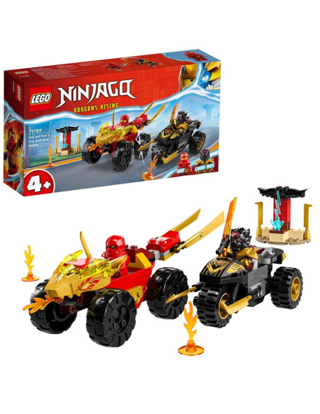 71789,Lego Ninjago Infruntarea Dintre Kai A N Masina Si Ras Pe Motocicleta 71789
