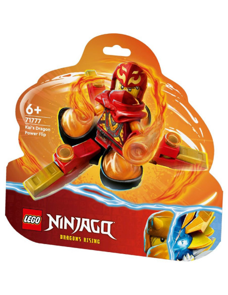 71777,Lego Ninjago Rotirea Spinjitzu A Lui Kai Cu Puterea Dragonului 71777