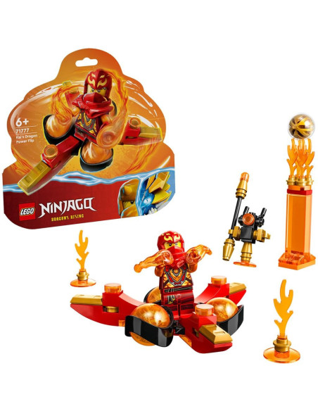 71777,Lego Ninjago Rotirea Spinjitzu A Lui Kai Cu Puterea Dragonului 71777