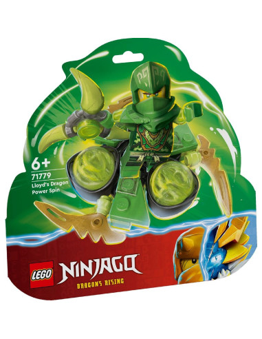 71779,Lego Ninjago Rotirea Spinjitzu Al Lui Lloyd Cu Puterea Dragonului 71779
