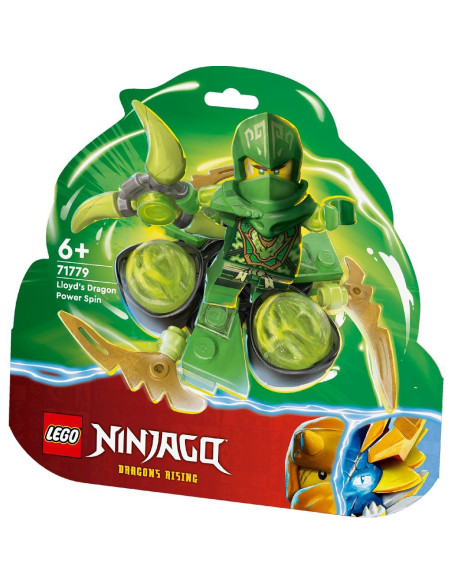 71779,Lego Ninjago Rotirea Spinjitzu Al Lui Lloyd Cu Puterea Dragonului 71779